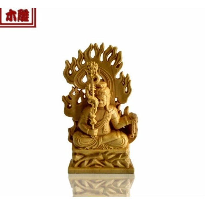 不動明王像　木製　彫刻　木彫り　巨大 楽天市場】不動明王 不動明王像 18cm 仏 木彫仏像 木彫 仏像 彫刻 不動
