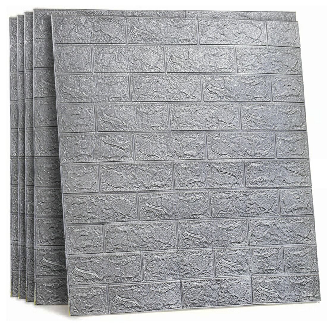 3d 壁紙 レンガ調 Diyクッション シール シート 立体 壁用 レンガ 貼るだけ 壁材 ブリック ホワイトレン 発泡スチロール リ お年玉セール特価