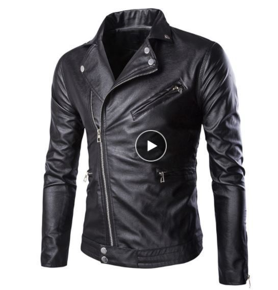 2色 ライダースジャケット 自動二輪車上衣 なめし革 メンズ 革ジャン 上衣 アウター 心地好い M~5XL コート・ジャケット-メンズファッション