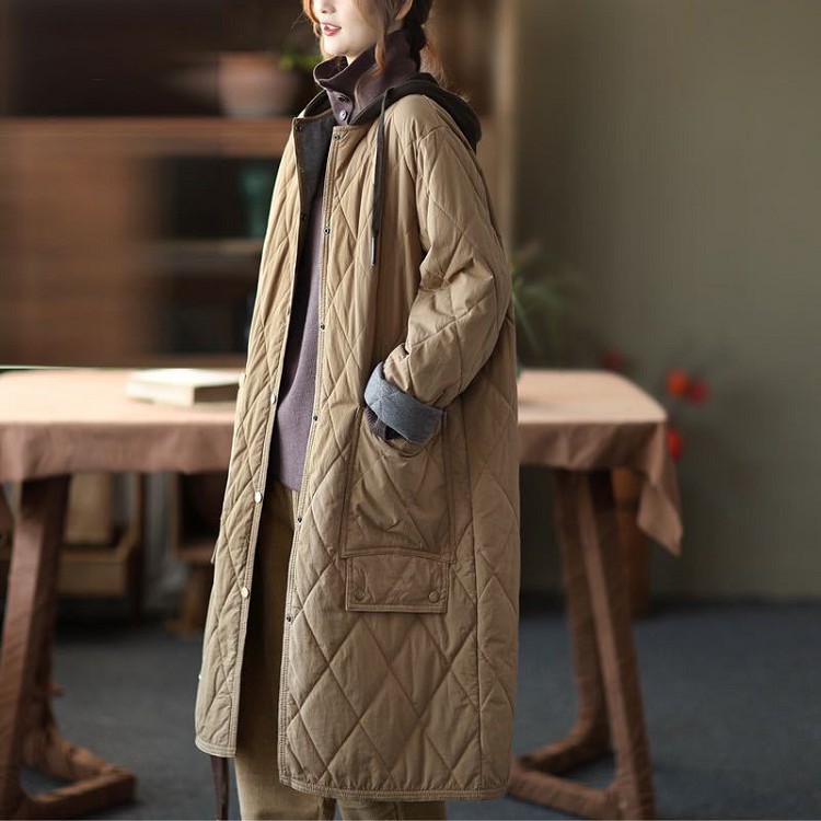 楽天市場】キルティングロングコート レディース ジャケット アウター