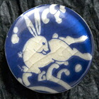 薩摩ボタン|Satsuma Buttons(25mm)|SBG-001 兎|アロハタワー(アロハシャツ販売)