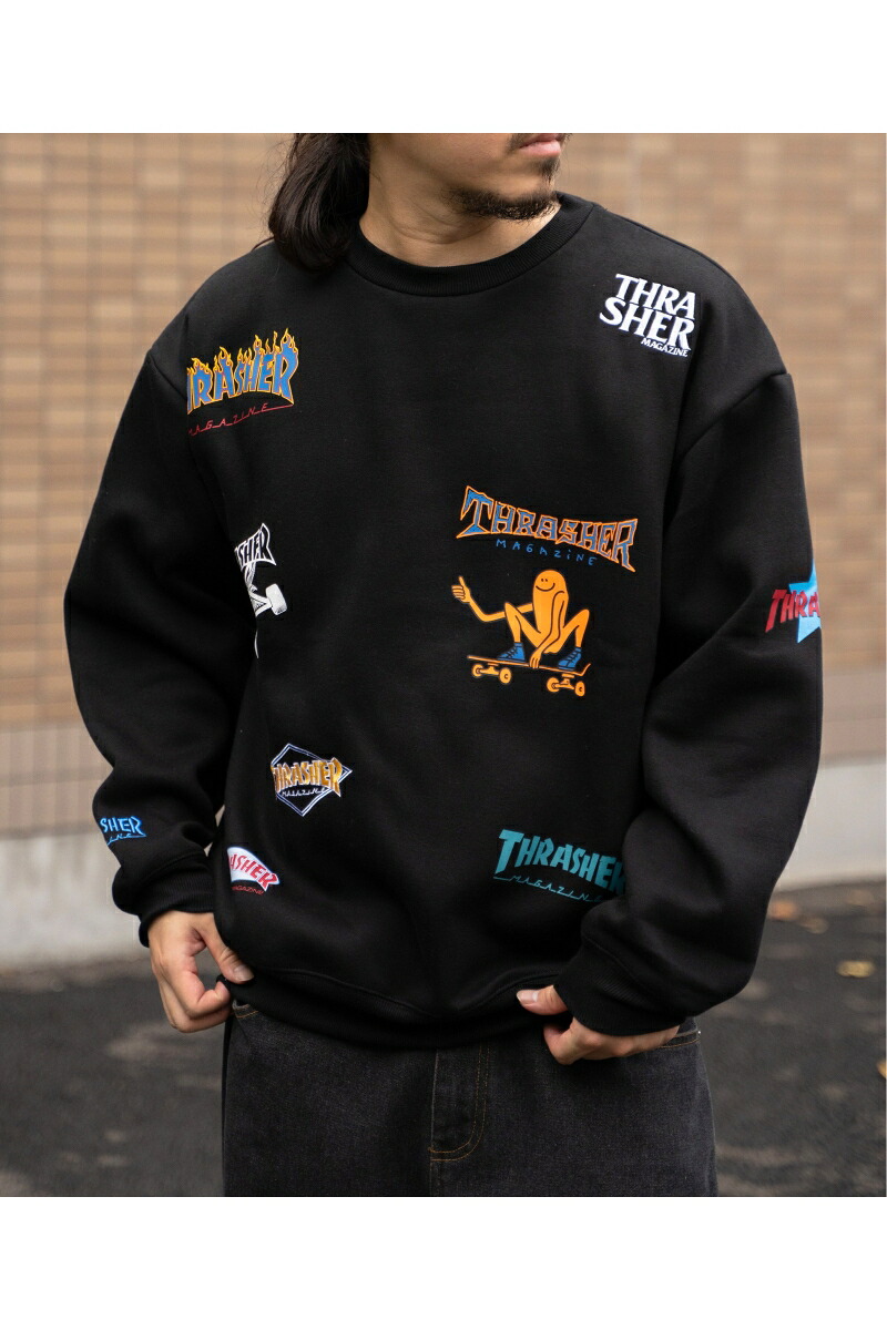 THRASHER スラッシャー 総柄汗水