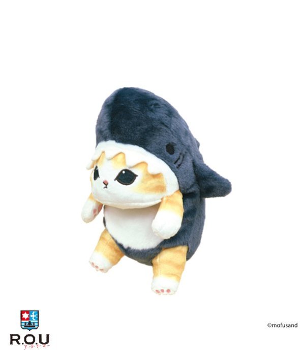 楽天市場】ドリームズ ふんばるず モフサンド（mofusand） サメにゃん