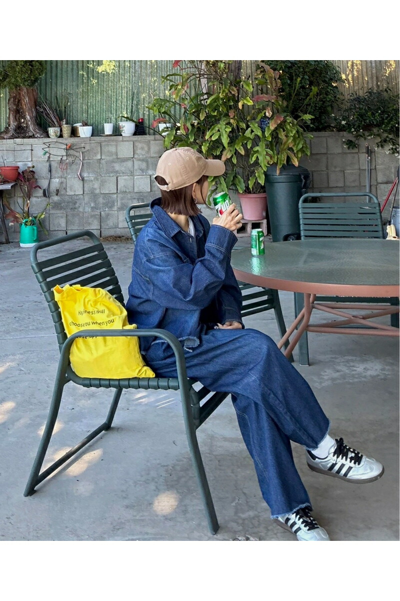 【 notch. by KR 】カットオフデニムシャツ【notch.】レディース トップス シャツ コラボ