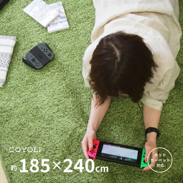 【製造会社直送品】写実的芝地風のやわらか引っ敷き シーヴァ 約185×240珊 部屋の入り口引っ敷き 人工芝 室内用 屋内用引っ敷き アウトドア 洗える ゴルフ 今めかしい おもしろ 室内用便器聞き入れる 声遣い引っ敷き ベッドサイドマット シャギーマット 無地 ウレタン入り口・入口 勝手もと引っ敷き h18626