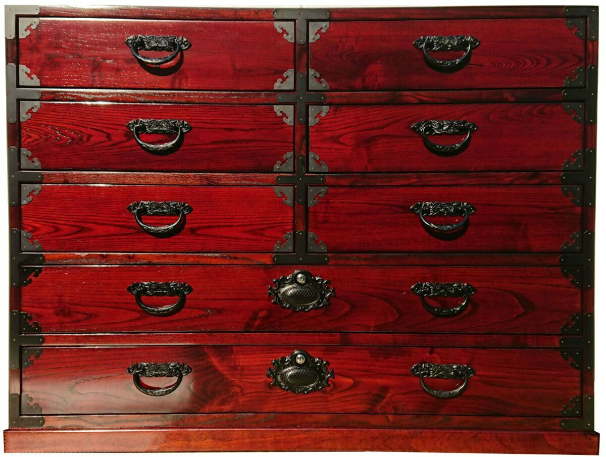 専用出品♪時代家具 箪笥 タンス 2段 高級 鍵付き 説明書有り 送料無料 ♪ 楽天市場】【送料無料】欅 時代箪笥 NR-9/ケヤキ タンス チェスト 和