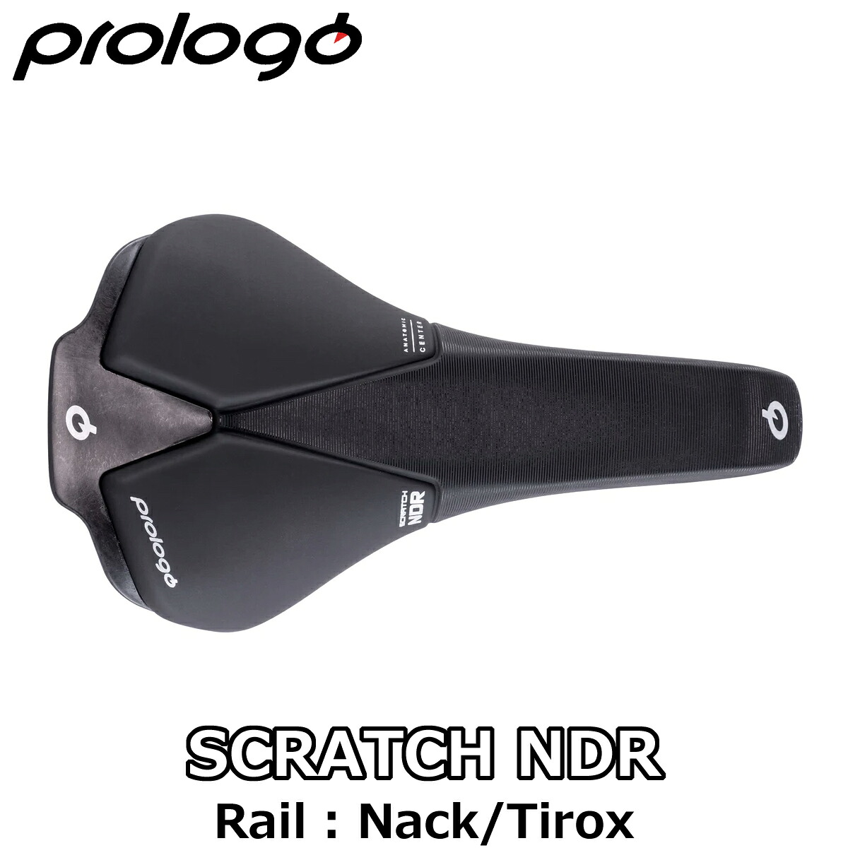 【4/18は「最大4倍！」エントリーでポイントUP】PROLOGO SCRATCH NDR NACK / TIROX HARD BLACK SADDLE 250×140mm プロロゴ スクラッチNDR ナック / タイロックス ハードブラック サドル