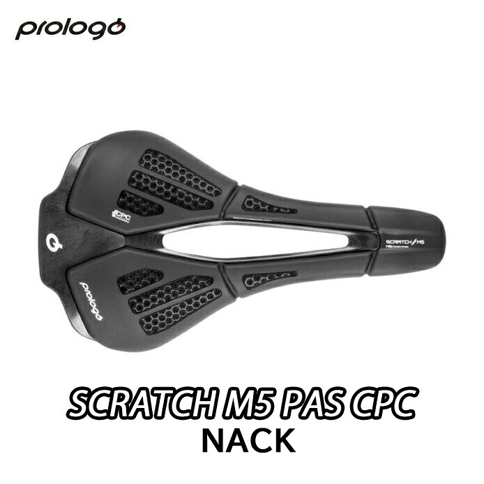 【4/10は「5倍！」エントリーでポイントUP】PROLOGO (プロロゴ) SCRATCH M5 PAS CPC NACK HARD-BLACK スクラッチ M5 パス CPC NACKレール ハードブラック サドル 25,375円