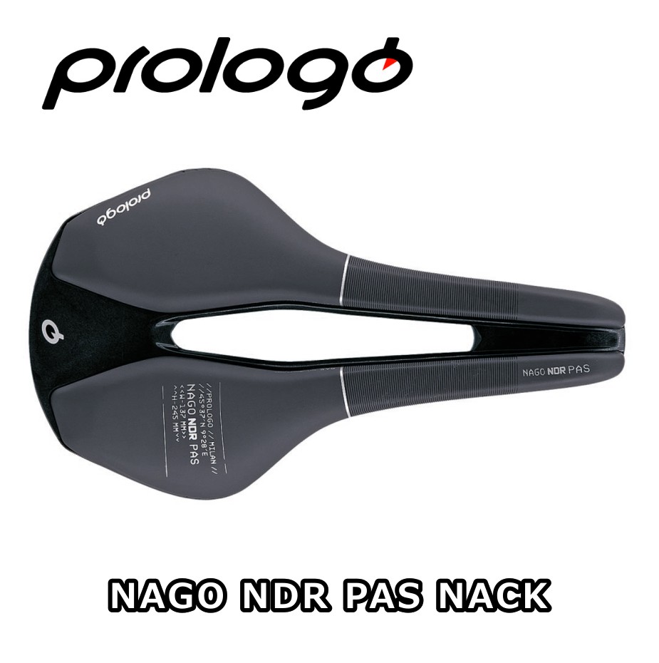 【4/10は「5倍！」エントリーでポイントUP】PROLOGO NAGO NDR PAS NACK ANTHRACITE 137mm プロロゴ ナゴ NDR PAS ナック アンスラサイト サドル