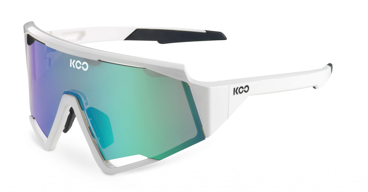 プレゼント クー サングラス KOO ホワイト WHITE SUNGLASSES スペクトロ グリーン SPECTRO GREEN  スポーツウェア・アクセサリー