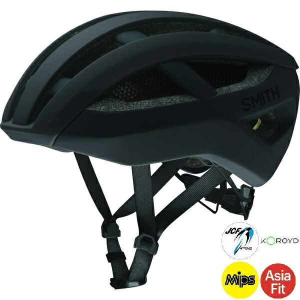 【6/10は「5倍！」Wエントリーで尖んがりUP】SMITH NETWORK Matte Blackout HELMET スミス 網状組織 マットブラックアウト 安全帽