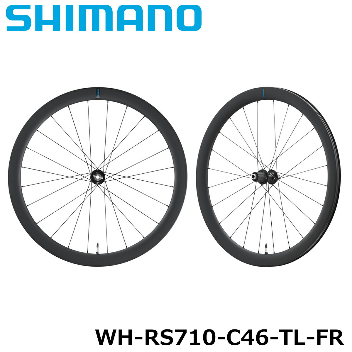 楽天市場】SHIMANO(シマノ) WH-RS710-C46-TL チューブレス ディスク