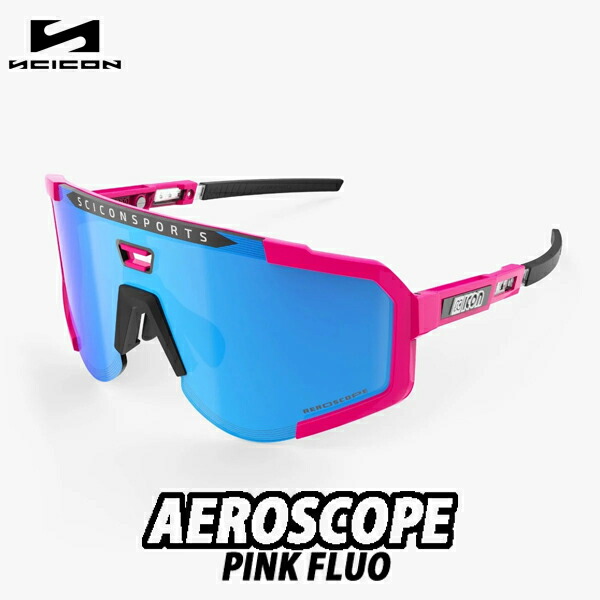 【4/10は「5倍！」エントリーでポイントUP】SCICON （シーコン） AEROSCOPE PINK FULO エアロスコープ ピンクフルオ アイウェア サングラス ロードバイク 20,930円