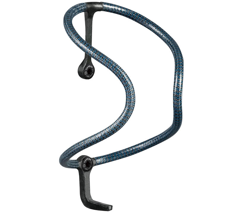 【4/10は「5倍！」エントリーでポイントUP】TOPEAK トピーク FEZA CAGE KEVLAR CARBON MT16 BLUE フェザー ケージ ケブラー カーボン MT16 ブルー WBC10400 4710069706695