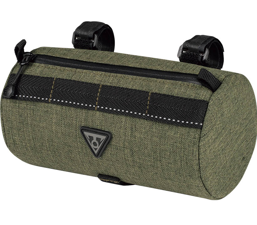 【4/15は「4倍！」エントリーでポイントUP】TOPEAK トピーク TUBULAR BARBAG SLIM GREEN チューブラー バーバッグ スリム グリーン BAG49701 4710069709290
