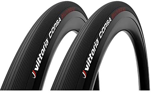 【4/5は「5倍！」エントリーでポイントUP】VITTORIA (ヴィットリア)CORSA G2.0 TLR TYRE チューブレスレディタイヤ フルブラック ２本組