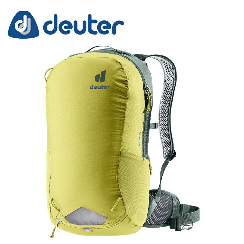 【7/30は「4倍！」エントリーでポイントUP】Deuter Race 16 ドイター レース 16 スプラウト/アイビー リュックサック｜コジーバイシクル店