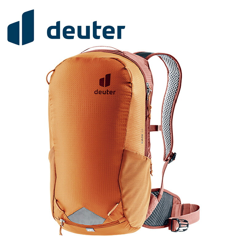 【4/10は「5倍！」エントリーでポイントUP】Deuter Race 12 ドイター レース 12 チェスナッツ/レッドウッド リュックサック