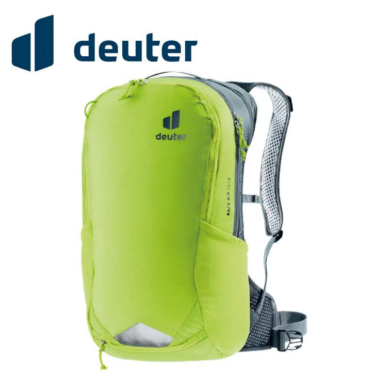 【7/5は「5倍！」Wエントリーで更にポイントUP】Deuter Race air 14+3 ドイター レースエアー 14+3 シトラス/グラファイト リュックサック画像
