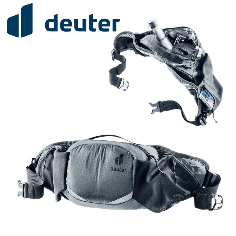 【4/20は「4倍！」エントリーでポイントUP】ドイター パルス 3 グラファイト DEUTER PULSE 3 ヒップバック