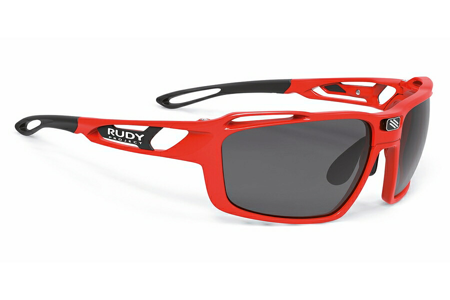 【7/20は「4倍！」エントリーでポイントUP】RUDYPROJECT SINTRYX ルディプロジェクト シントリクス ファイアレッドグロスフレーム スモークブラックレンズ サングラス ロードバイク｜コジーバイシクル店