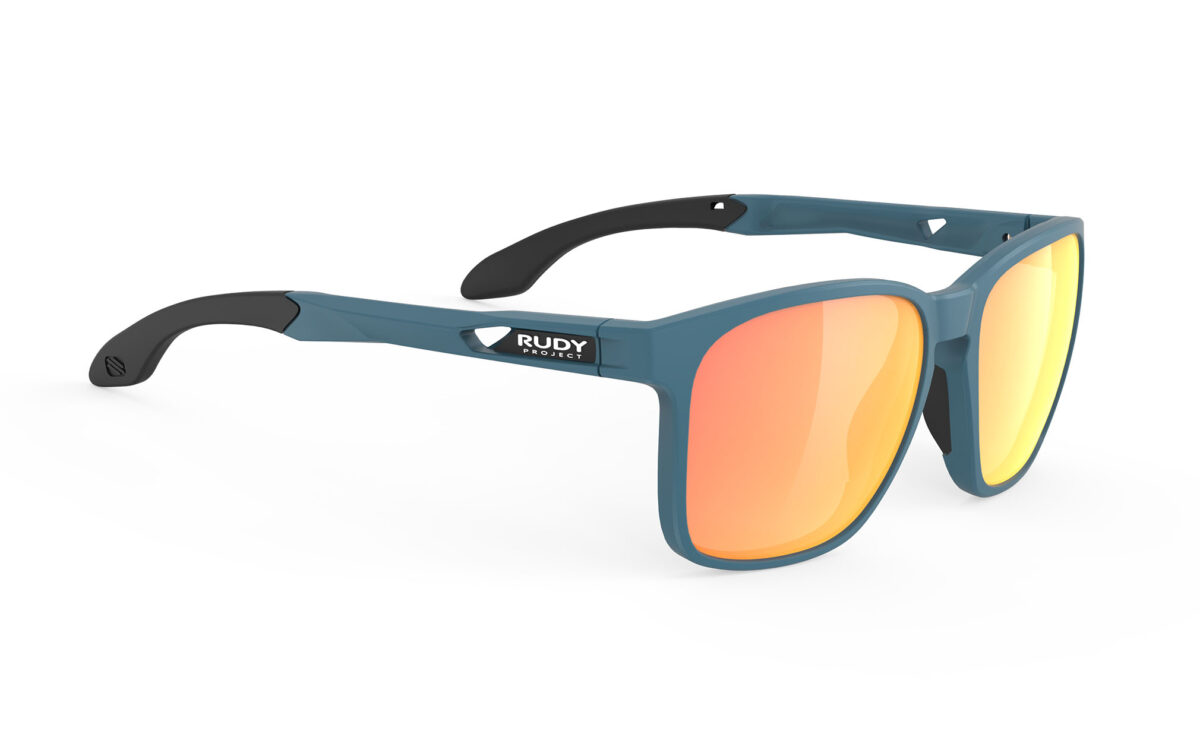 【4/15は「4倍！」エントリーでポイントUP】RUDYPROJECT LIGHTFLOW A ルディプロジェクト ライトフローA ティールマットフレーム マルチレーザーオレンジレンズ サングラス ロードバイク