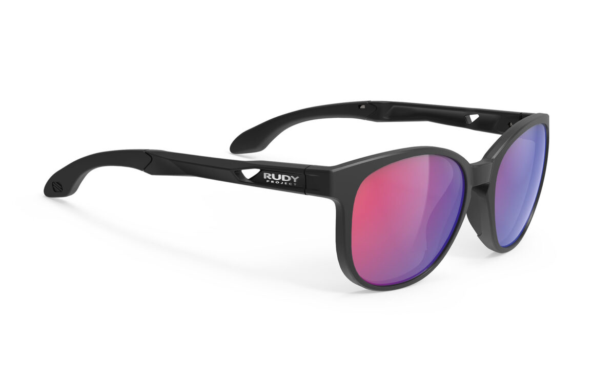 【4/18は「最大4倍！」エントリーでポイントUP】RUDYPROJECT LIGHTFLOW B ルディプロジェクト ライトフローB ブラックマットフレーム ポラール3FX HDR マルチレーザーレッドレンズ サングラス ロードバイク