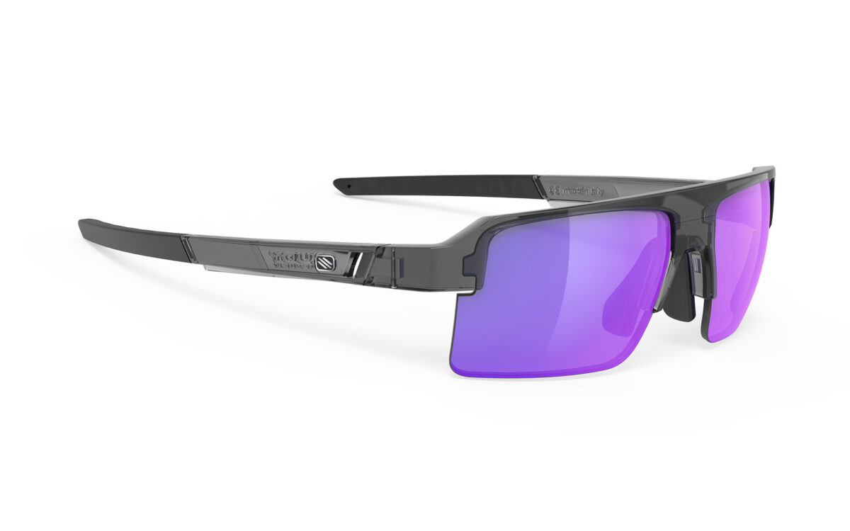 【6/6は「2倍！」エントリーで尖んがりUP】RUDYPROJECT SIRIUS ルディプロジェクト シリウス クリスタルアッシュフレーム マルチレーザーバイオレットレンズ SP874257 黒眼鏡 読み込む自動二輪車