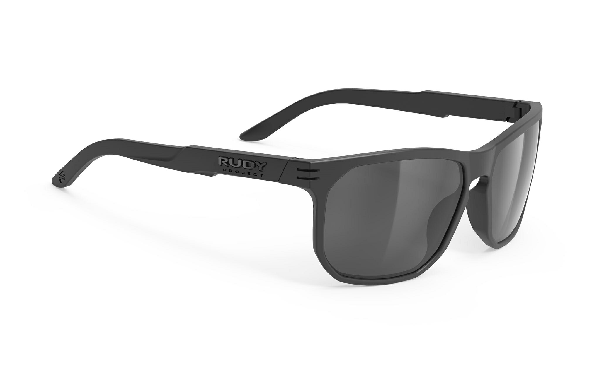 【4/15は「4倍！」エントリーでポイントUP】RUDYPROJECT SOUNDRISE ルディプロジェクト サウンドライズ ブラックマットフレーム Polar 3FX グレイレーザーレンズ サングラス ロードバイク