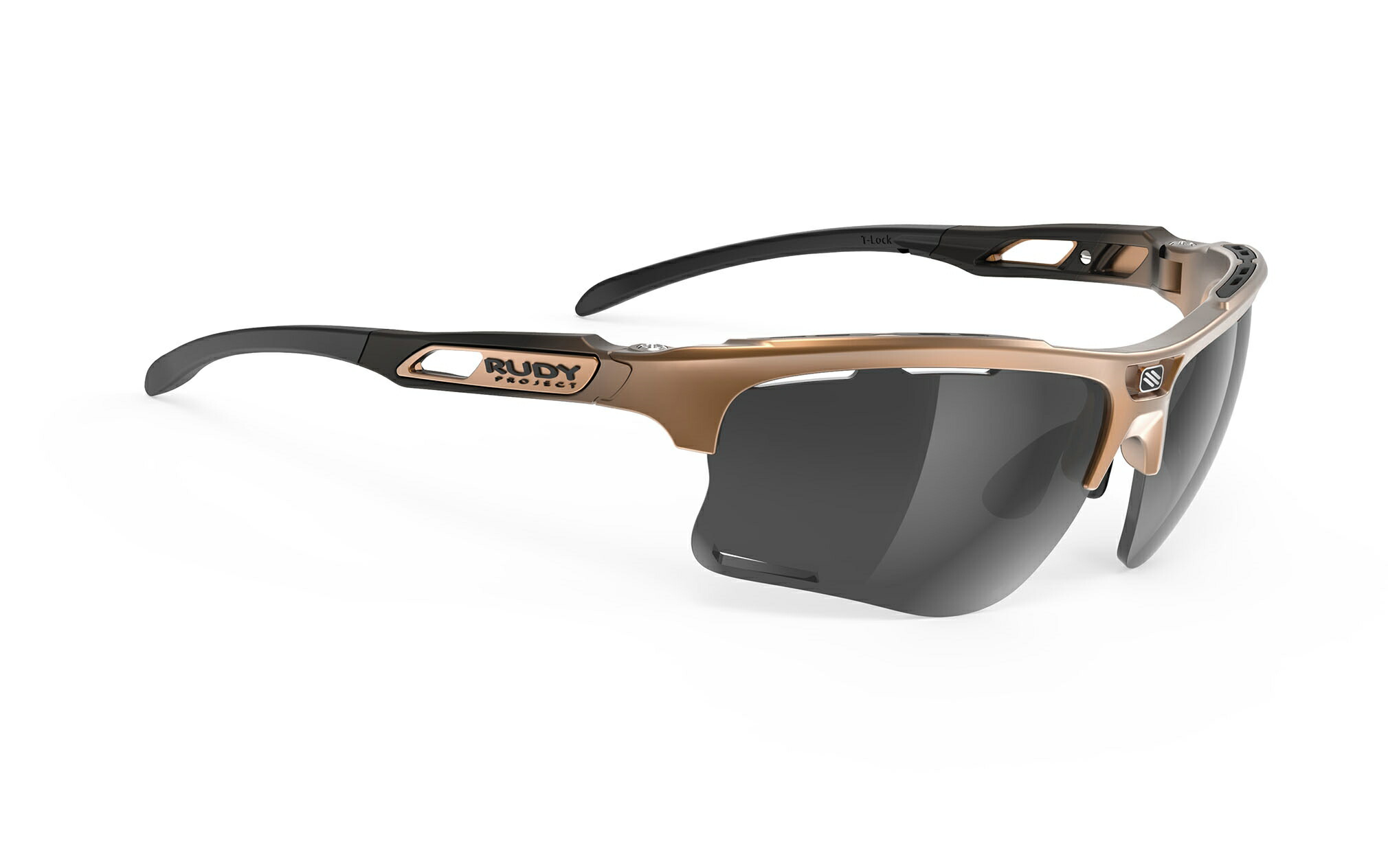 【4/10は「5倍！」エントリーでポイントUP】RUDYPROJECT KEYBLADE ルディプロジェクト キーブレード ブロンズフェードフレーム スモークブラックレンズ サングラス ロードバイク