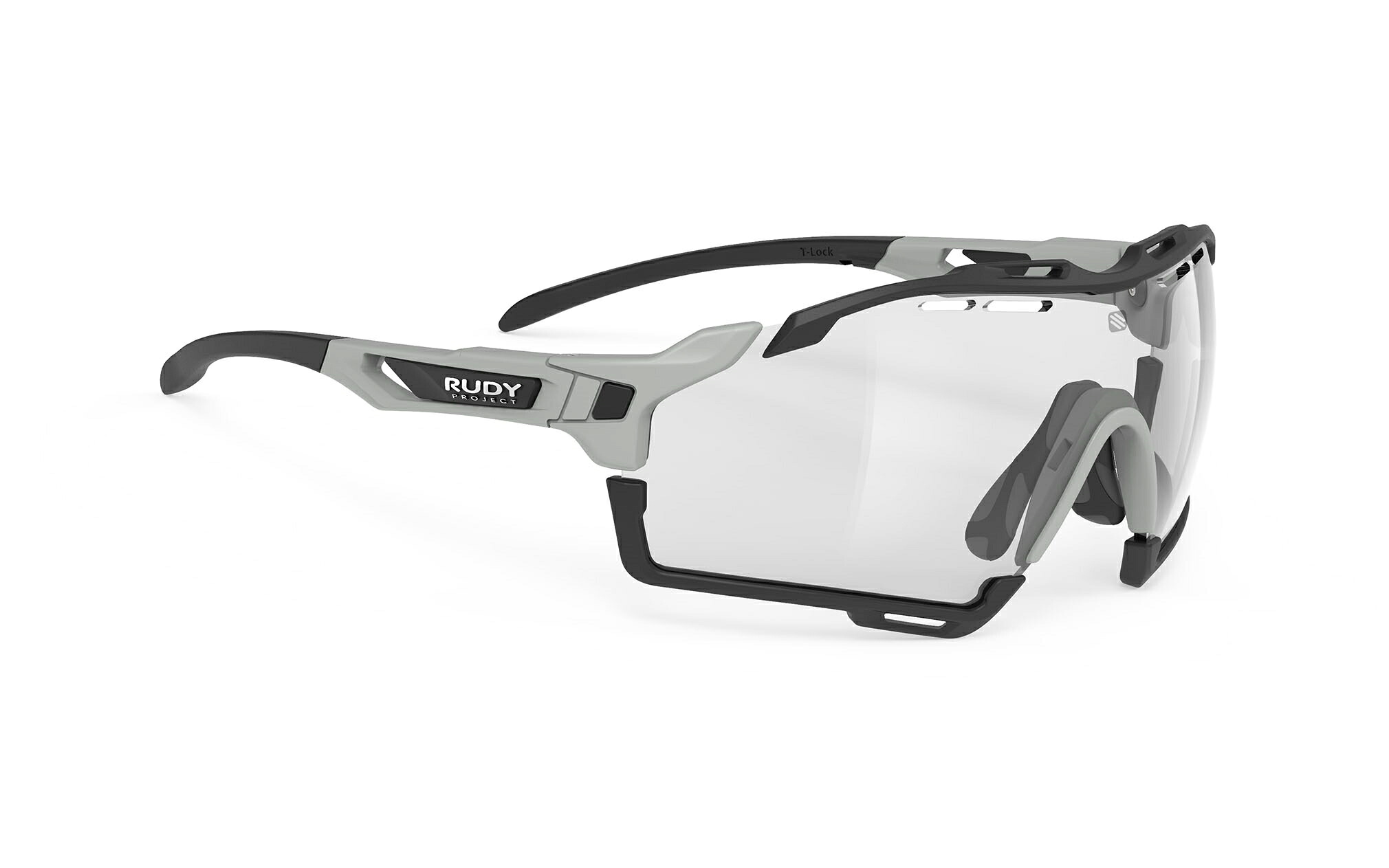 【4/10は「5倍！」エントリーでポイントUP】RUDYPROJECT CUTLINE ルディプロジェクト カットライン ライトグレイマットフレーム インパクトX&reg;2 調光レーザーブラックレンズ サングラス ロードバイク RUDYPROJECT SUNGLASSES ROADBIKE