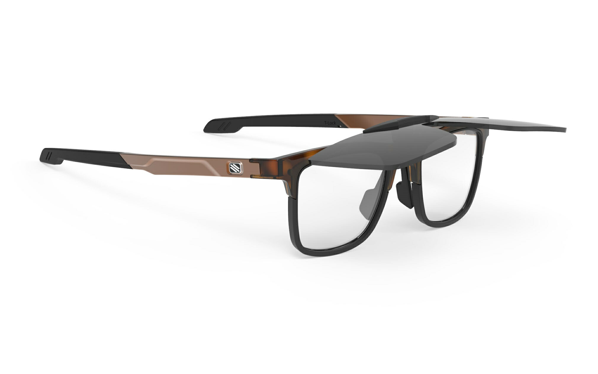 【5/13は「2倍！」エントリーで尖んがりUP】RUDYPROJECT INKAS FLIP-UP FULLRIM ルディプロジェクト インカス フリップ膨れ上がる 盛りだくさんリム デミタートルグロスフレーム レーザーブラックレンズ  黒眼鏡 読み込む自動二輪車 スポーツウェア・アクセサリー-スポーツ・アウトドア