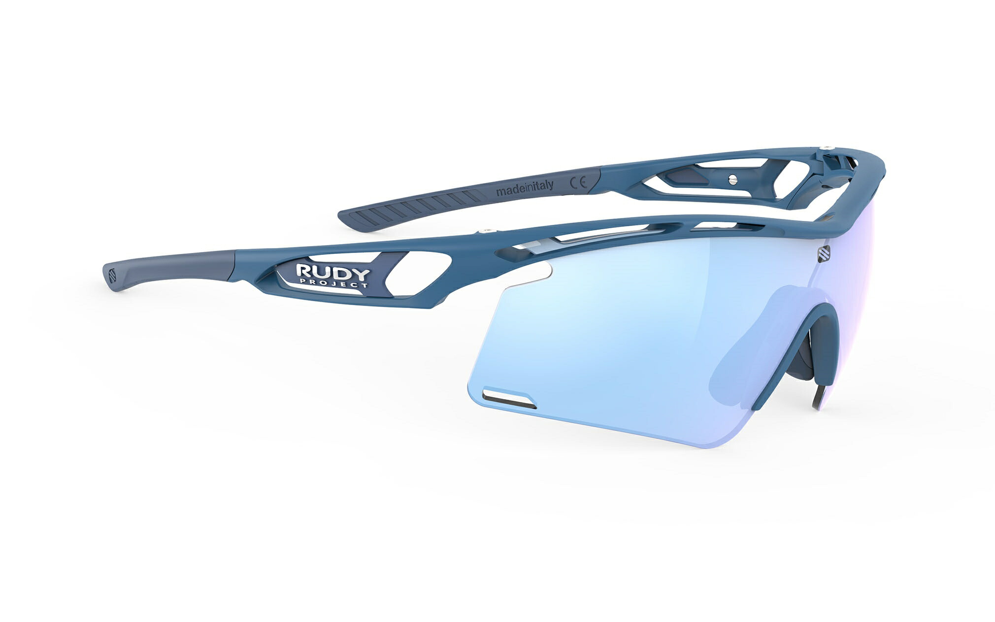 【4/15は「4倍！」エントリーでポイントUP】RUDYPROJECT TRALYX+ ルディプロジェクト トラリクスプラス パシフィックブルーマットフレーム マルチレーザーアイスレンズ サングラス ロードバイク RUDYPROJECT SUNGLASSES ROADBIKE