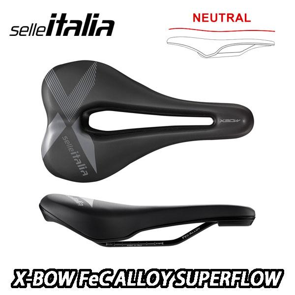 【6/6は「2倍！」エントリーで尖んがりUP】selle ITALIA セライタリア X-BOW FeC ALLOY SUPERFLOW (21-) 読み込む自動二輪車 サドル