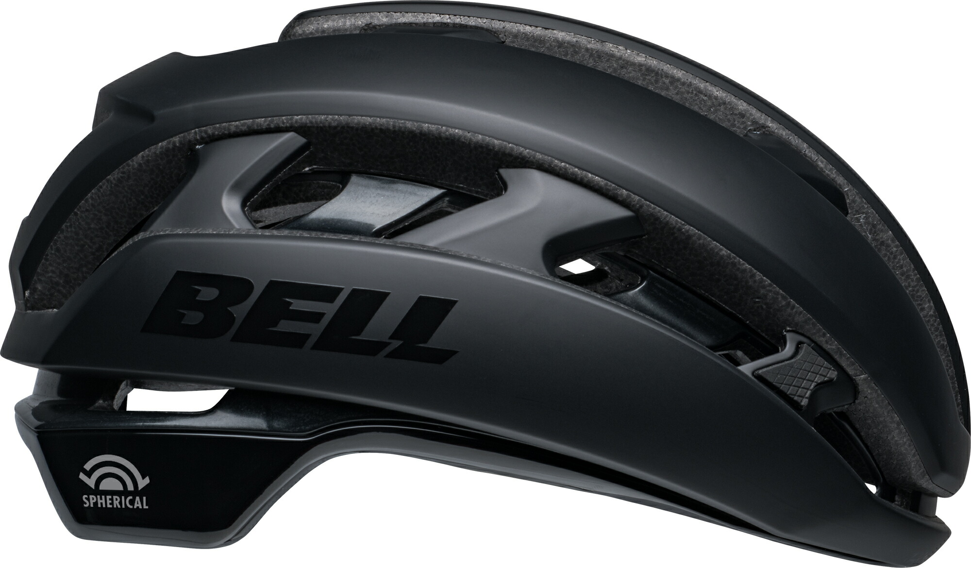 【6/8は「2倍！」エントリーで尖んがりUP】読み込む自動二輪車 安全帽 BELL 呼びりん XR SPHERICAL M/G XR スフェリカル M/G 黒いこと 7139129 7151330