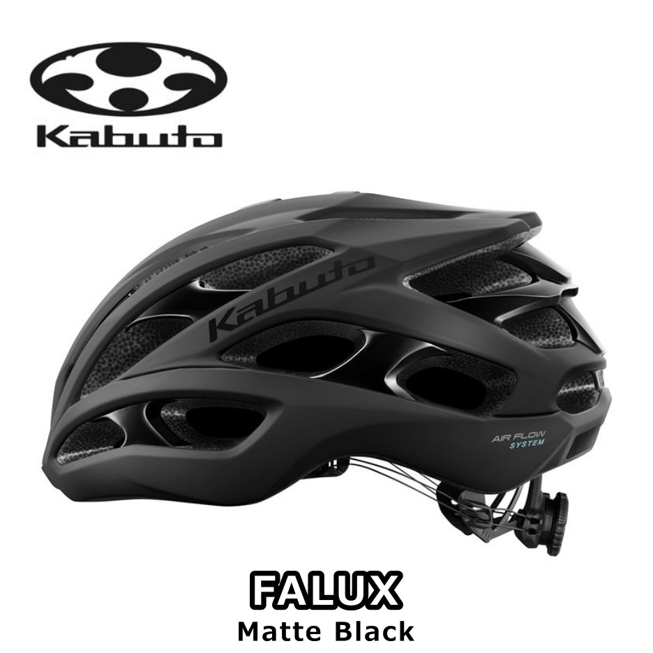 【7/25は「4倍！」エントリーでポイントUP】OGK KABUTO オージーケーカブト FALUX ファルクス Matte Black マットブラック ヘルメット ロードバイク 自転車｜コジーバイシクル店