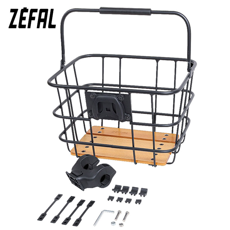 【4/18は「最大4倍！」エントリーでポイントUP】ZEFAL （ゼファール）CLASSIC FRONT BASKET 着脱式前かご 20L