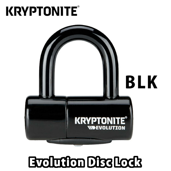 【4/15は「4倍！」エントリーでポイントUP】KRYPTONITE 【クリプトナイト】エヴォリューション ディスクロック BLK LKU04700