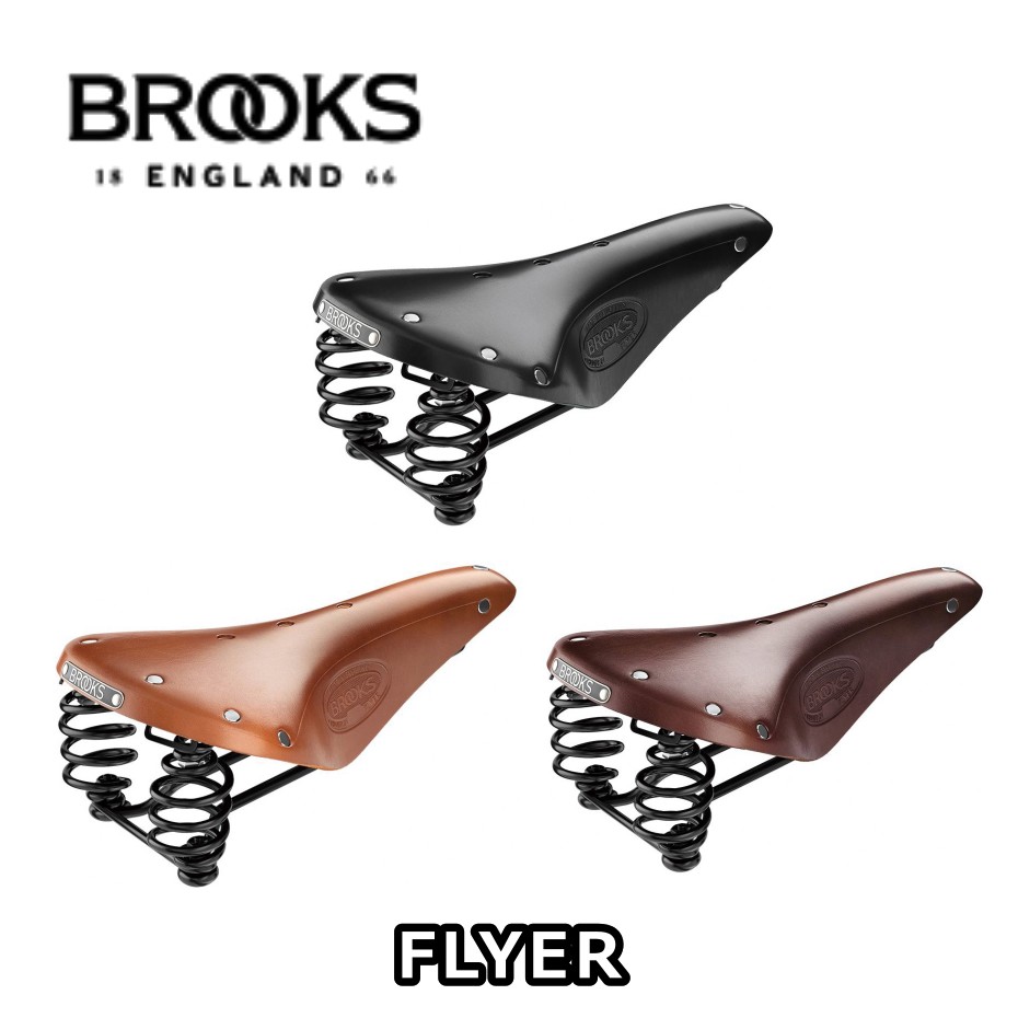 【4/10は「5倍！」エントリーでポイントUP】BROOKS ブルックス FLYER フライヤー レザーサドル ロードバイク 20,955円
