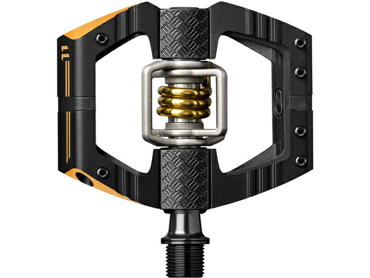CRANK BROTHERS クランクブラザーズ MALLET E 11 PEDALS BLACK/GOLD マレットE11 ペダル ブラック/ゴールド 16093｜コジーバイシクル店