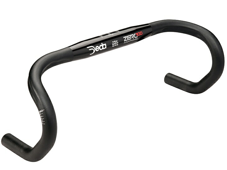 【6/6は「2倍！」エントリーで尖んがりUP】DEDA ELEMENTI デダエレメンティ ZERO 100 DROP BAR ANATOMIC 無し100 落っこちる赤ちょうちん アナトミック Di2広座敷あり D100AB