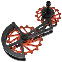【6/6は「2倍！」エントリーで尖んがりUP】NOVA RIDE ノヴァライド OSPW SHIMANO R9100/8000 ORANGE ビッグ滑車