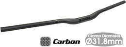 【4/18は「最大4倍！」エントリーでポイントUP】TIOGA(タイオガ) Longhorn Carbon 20 Riserbar ロングホーン カーボン 20 ライザーバー HBR13800