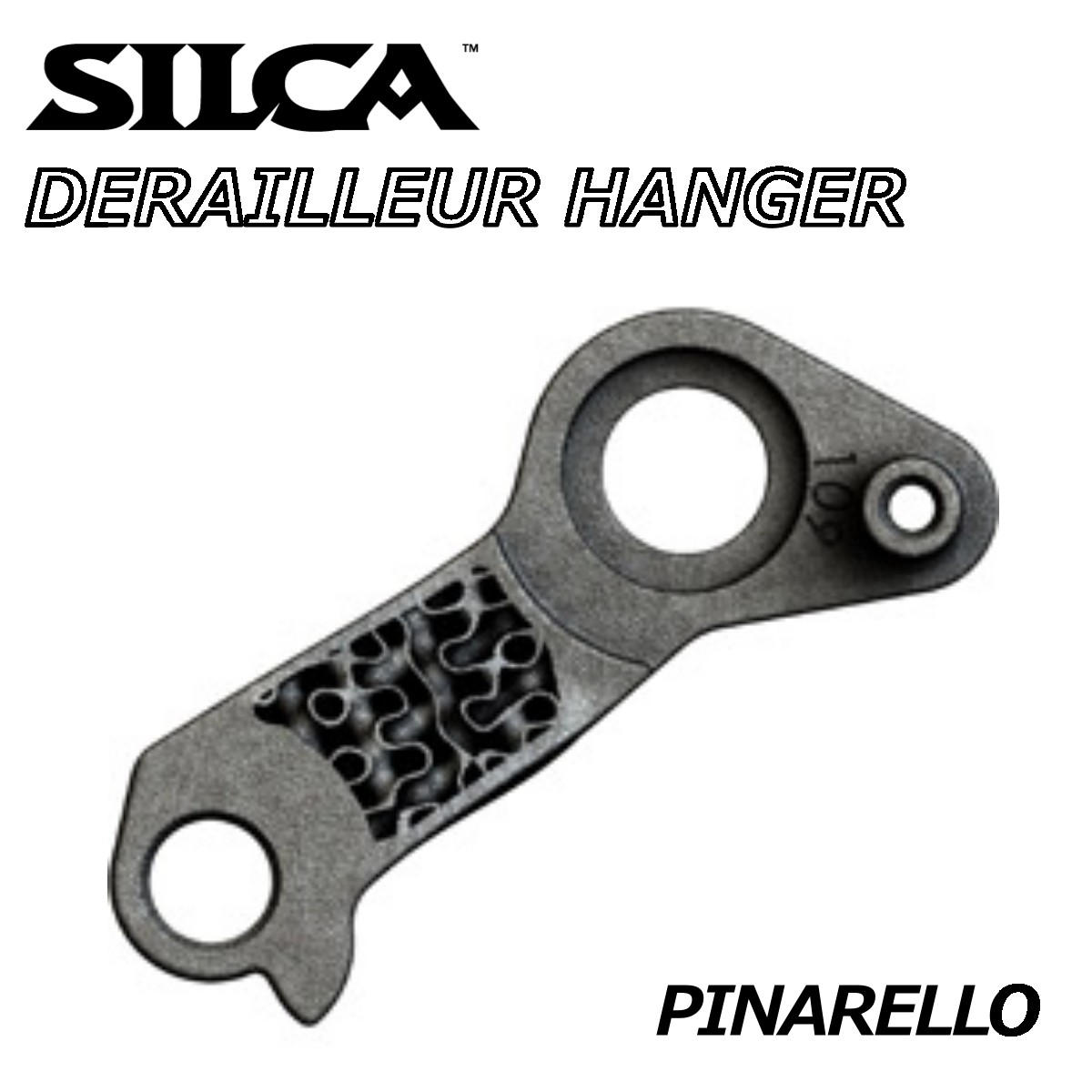 【6/6は「2倍！」エントリーで尖んがりUP】SILCA 二酸化ケイ素 109 DERAILLEUR HANGER PINARELLO ディレイラーハンガー ピナレロ 銀輪一部分 0810093162574