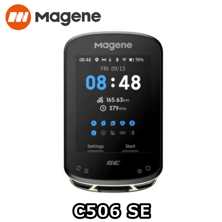 【4/18は「最大4倍！」エントリーでポイントUP】Magene マージーン C506 SE スマートGPSバイクコンピュータ cycle computer サイコン ロードバイク