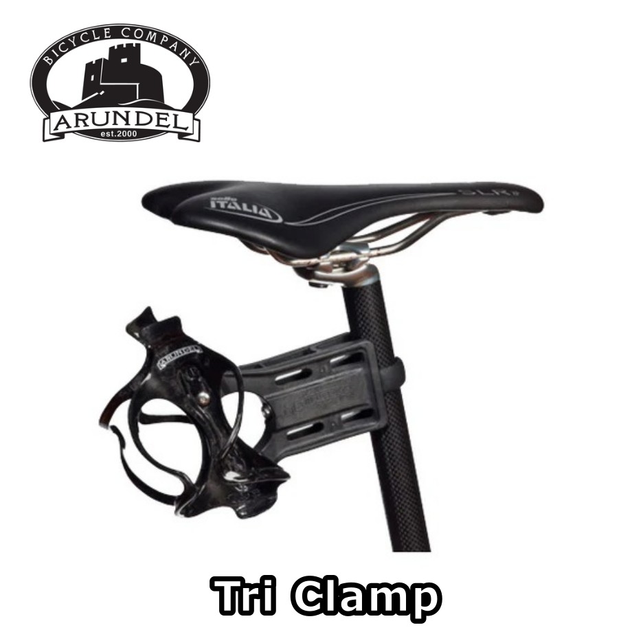 Arundel Tri Clamp アランデル 取り組み クランプ 瓶伏せ籠 読み込む自動二輪車
