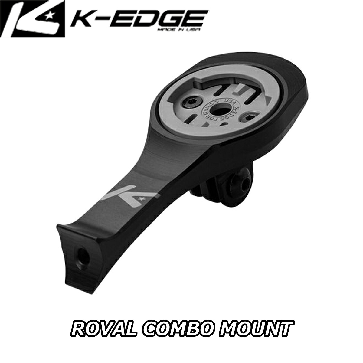 【4/5は「5倍！」エントリーでポイントUP】K-EDGE ケーエッジ WAHOO ROVAL COMBO MOUNT ワフー ROVAL コンボマウント K9100WCB