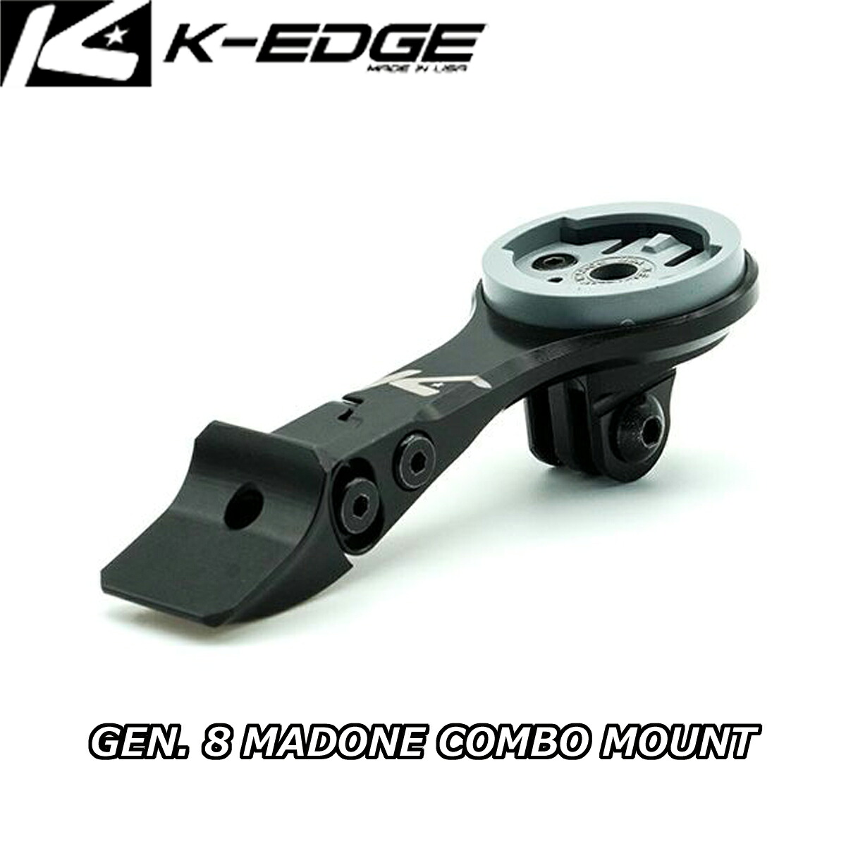 【4/5は「5倍！」エントリーでポイントUP】K-EDGE ケーエッジ WAHOO GEN. 8 MADONE COMBO MOUNT ワフー GEN8 MADONEコンボマウント K3400IWCB