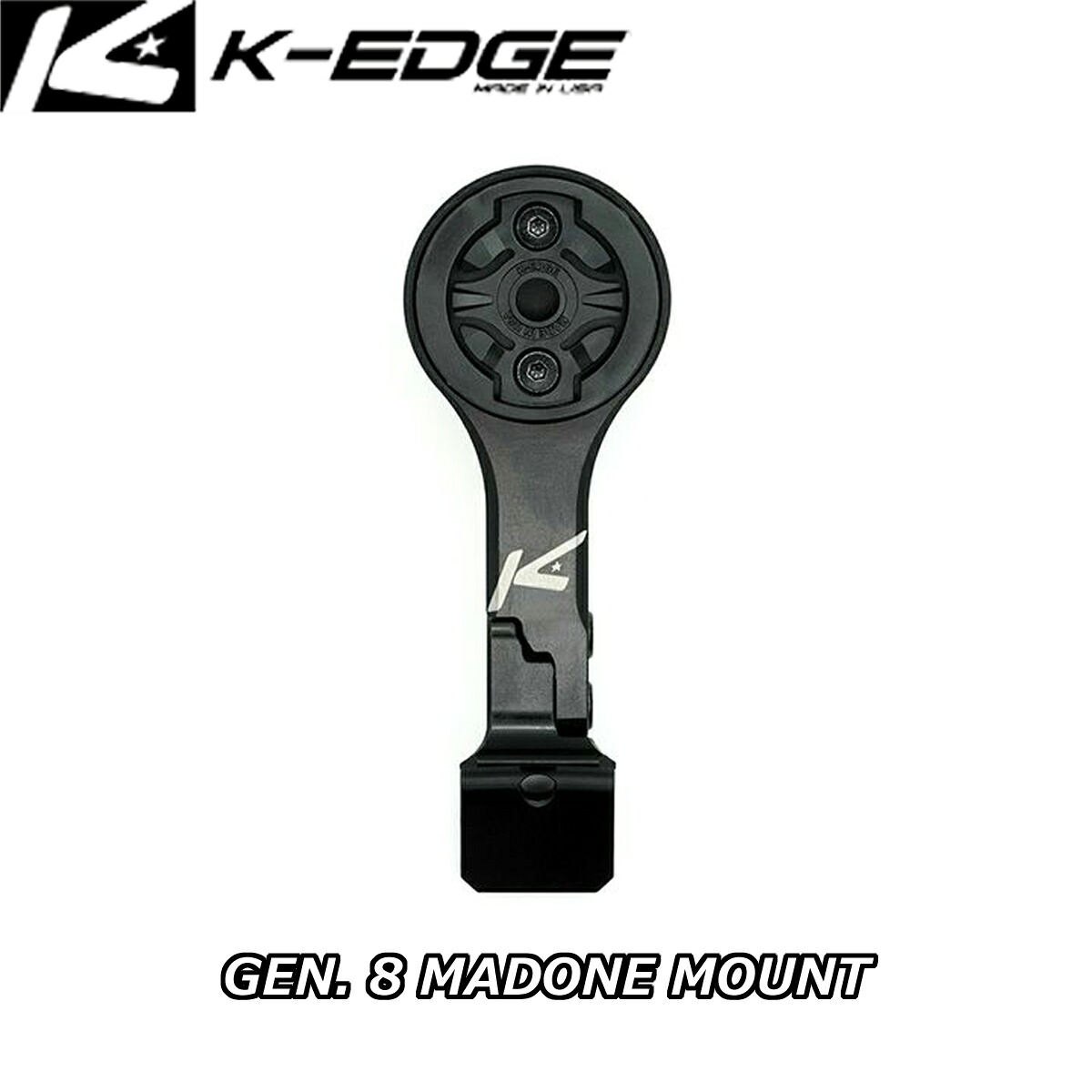 【4/5は「5倍！」エントリーでポイントUP】K-EDGE ケーエッジ GARMIN GEN. 8 MADONE MOUNT ガーミン GEN8 MADONEマウント K3400IB