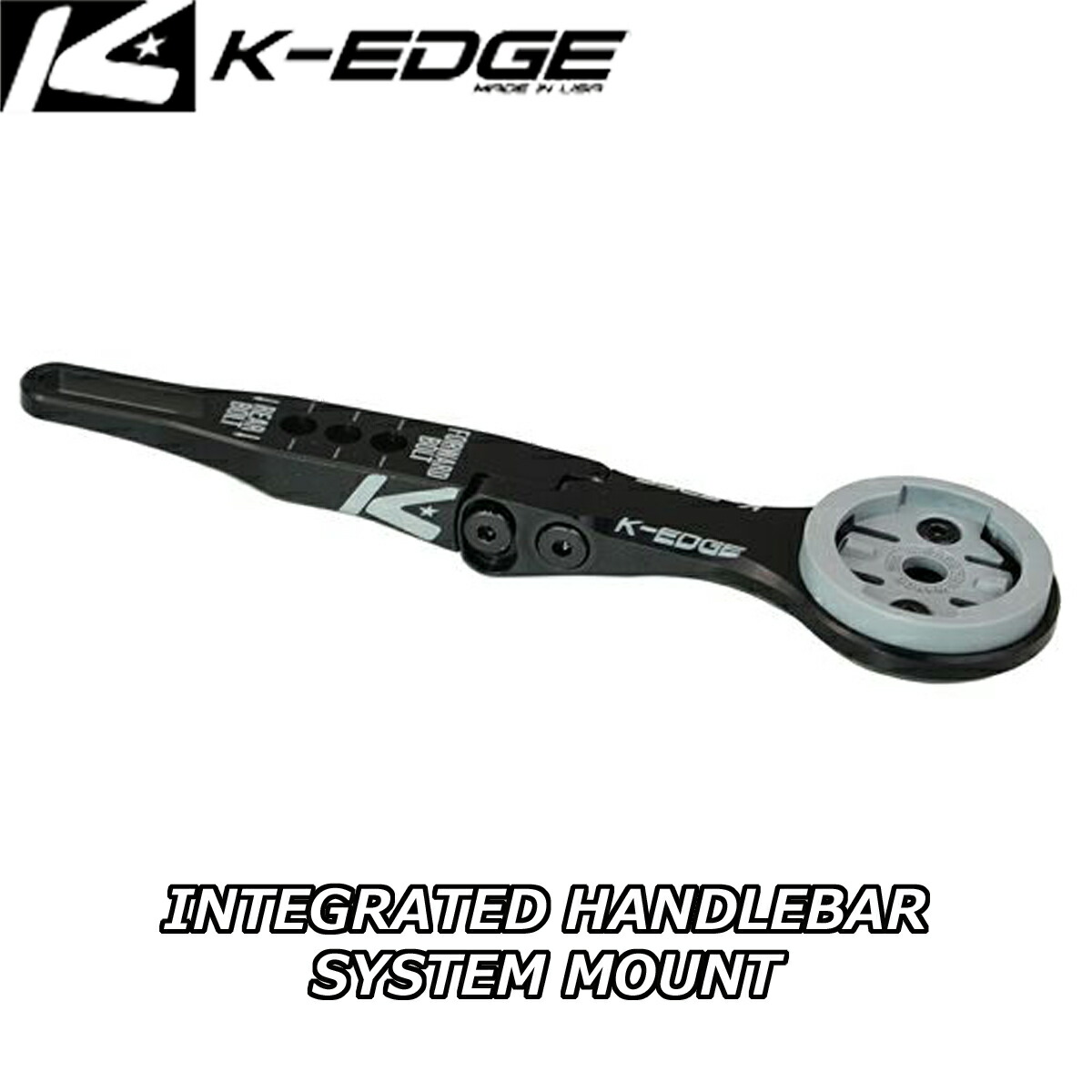 【4/5は「5倍！」エントリーでポイントUP】K-EDGE ケーエッジ WAHOO INTEGRATED HANDLEBAR SYSTEM MOUNT ワフー インテグレーテッドハンドルバーシステムマウント K2600IB